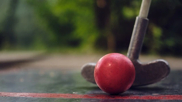 Minigolf im Backumer Tal